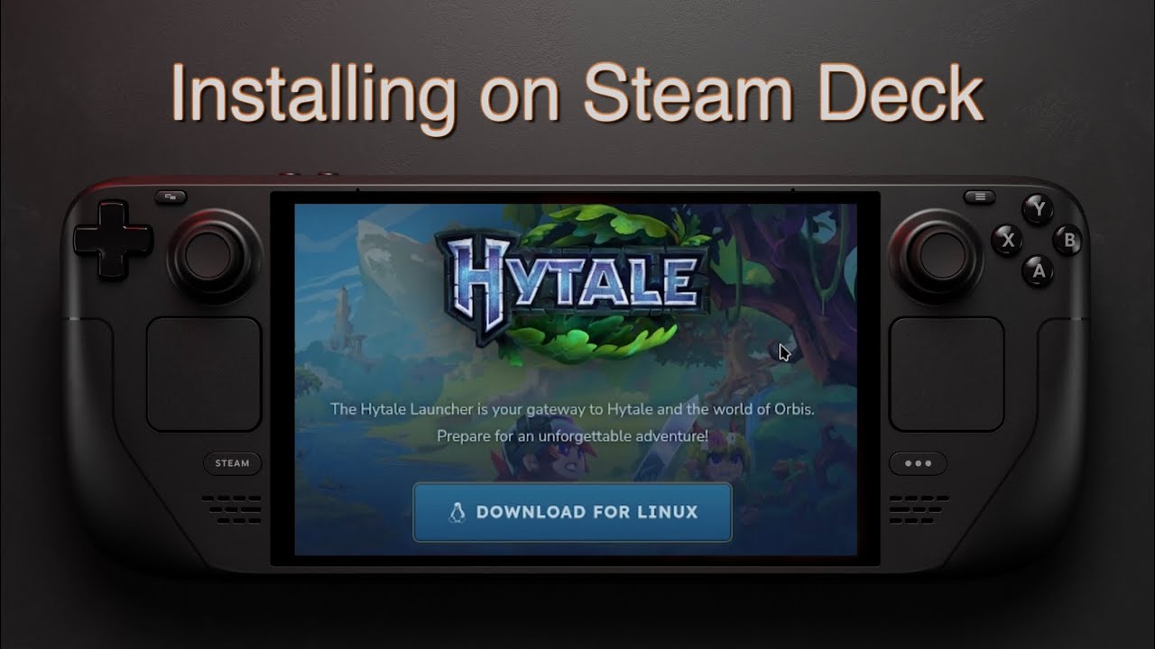 How to install Hytale on the Steam Deck