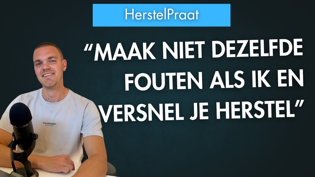 #17 – HerstelPraat // Wat niemand je vertelt over herstellen van angst en stress