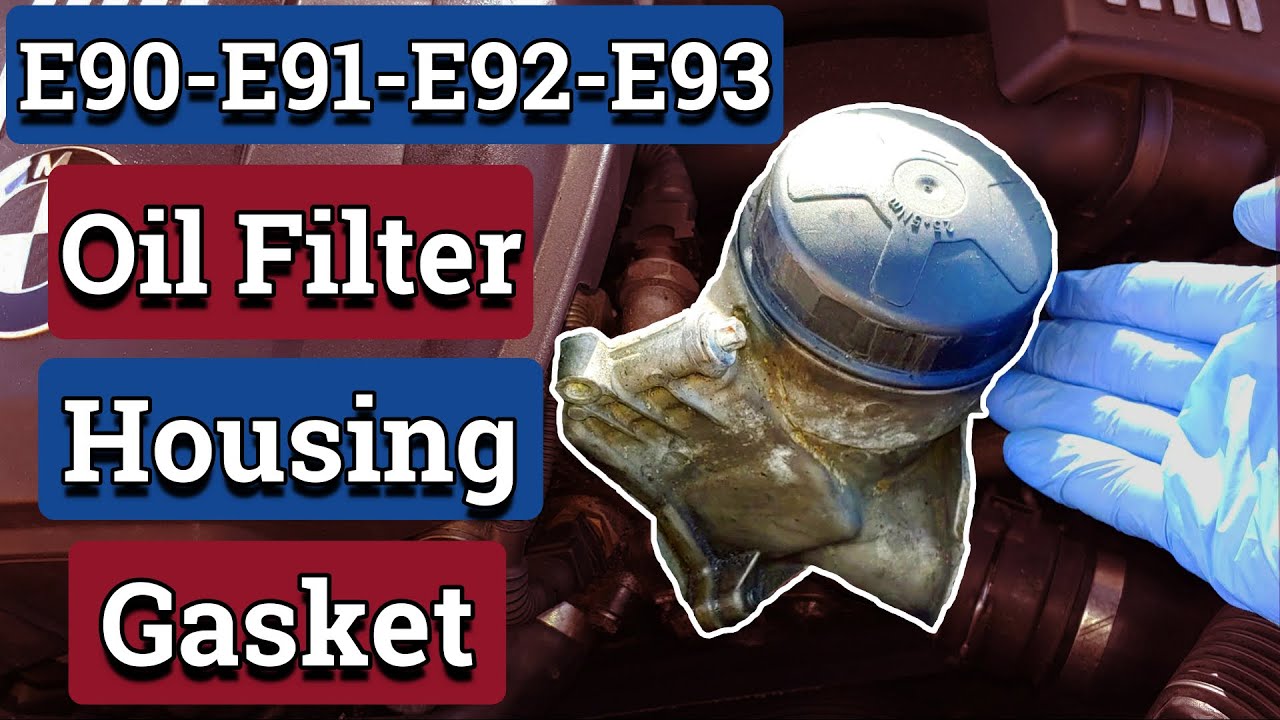 BMW Oil Filter Housing Gasket Replacement | N52 Engine | E90 E91 E92 E93 E82  | Z3 Z4 X3 And More.