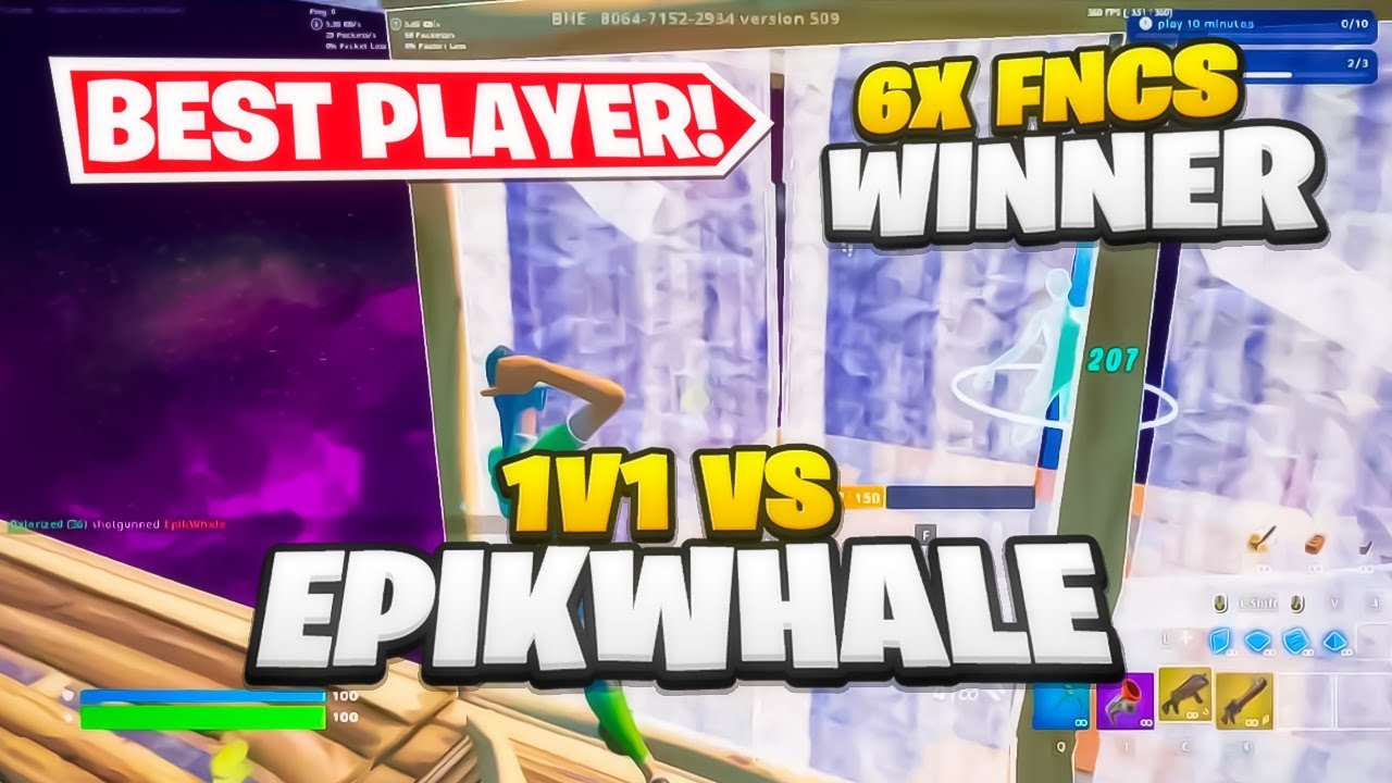 Pxlarized против EpikWhale (6-кратный победитель FNCS) ⚔️