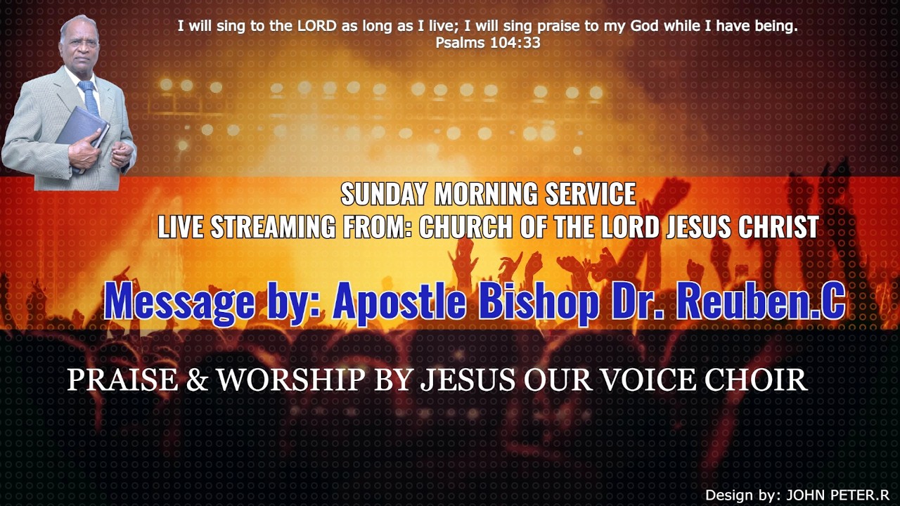 SUNDAY MORNING SERVICE|CLJC APOSTOLIC CHURCH STREAMING 01-03-2026