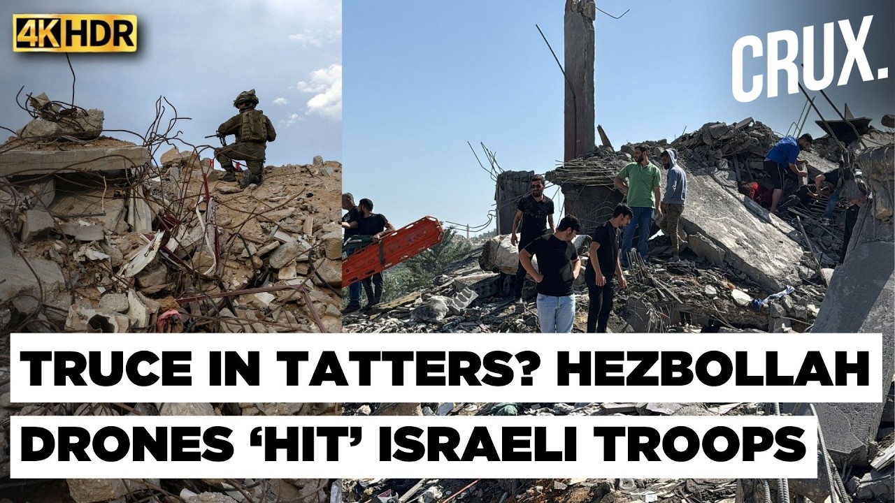 IDF Strike Kills Paramedics in Lebanon as Hezbollah Mounts Drone Attack in Northern Israel | 4K