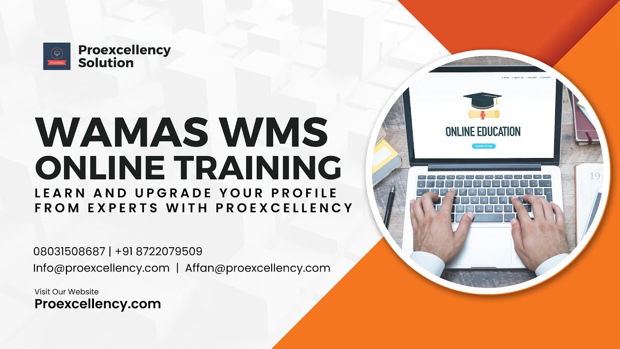 WAMAS WMS Online Training: Master the Warehouse Management System with Experts | Proexcellency