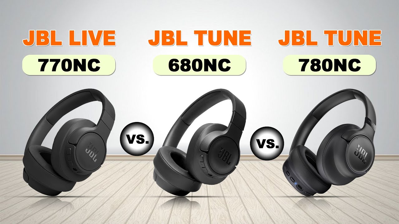 JBL Live 770NC против Tune 680NC против Tune 780NC | Сравнение лучших наушников с активным шумопо...
