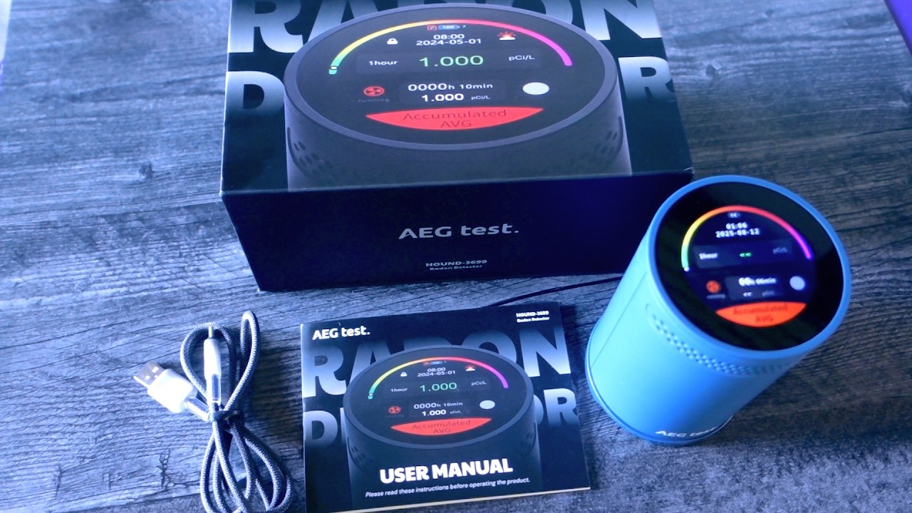 Radon Detector Hound 3699 AEG TEST Review