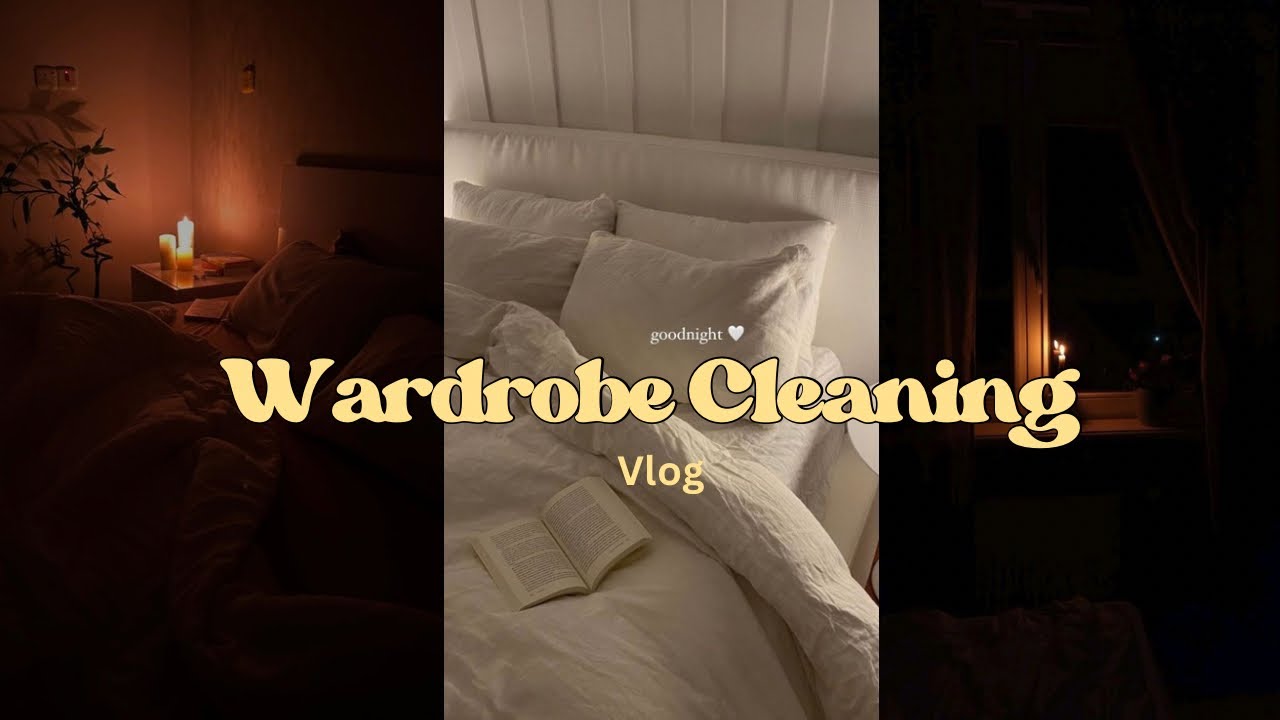 Night 🌙Wardrobe Cleaning 🧹 (cleaning, organising) 🎀