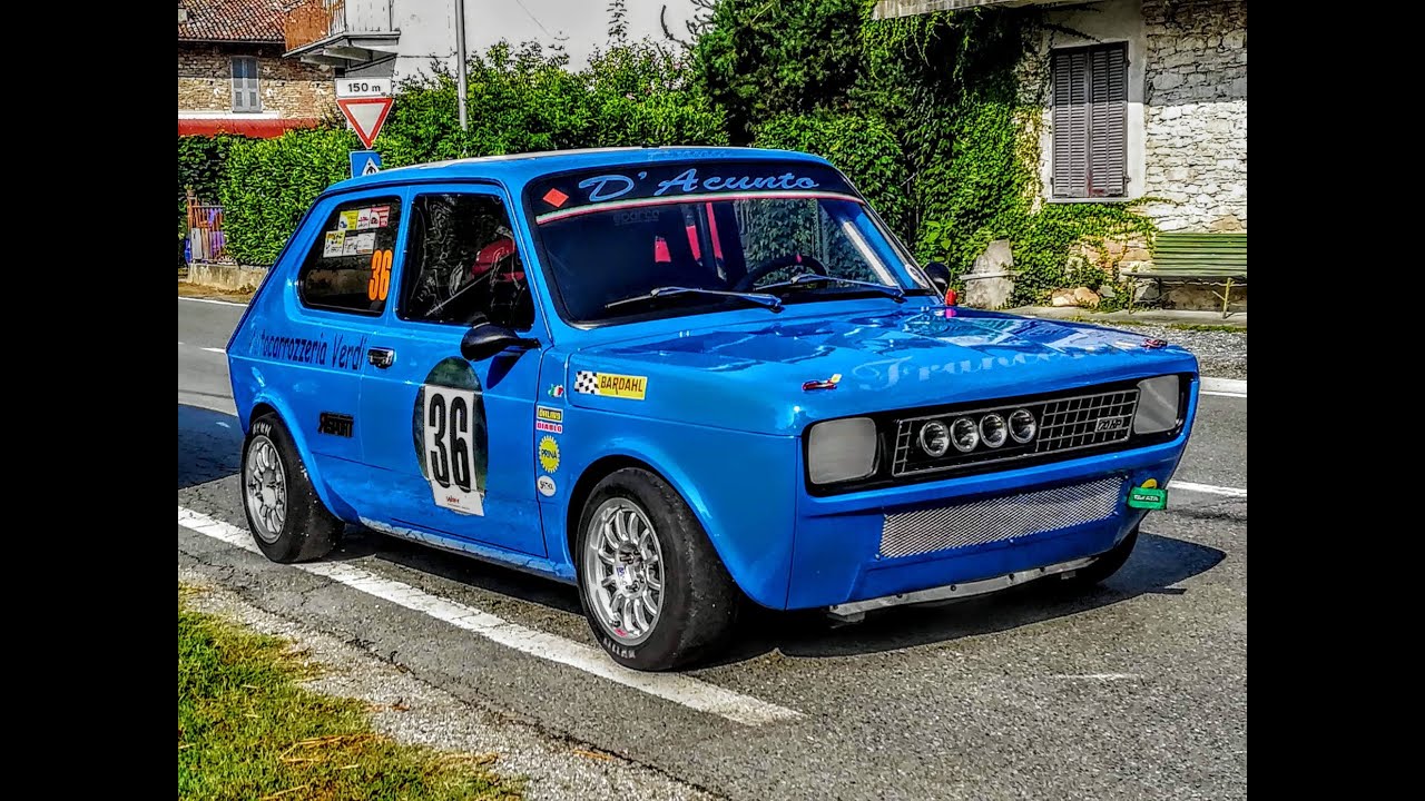 Fiat 127 1000cc 10.500 Rpm Pure Sound - Chignolo Po Pista Le Colline
