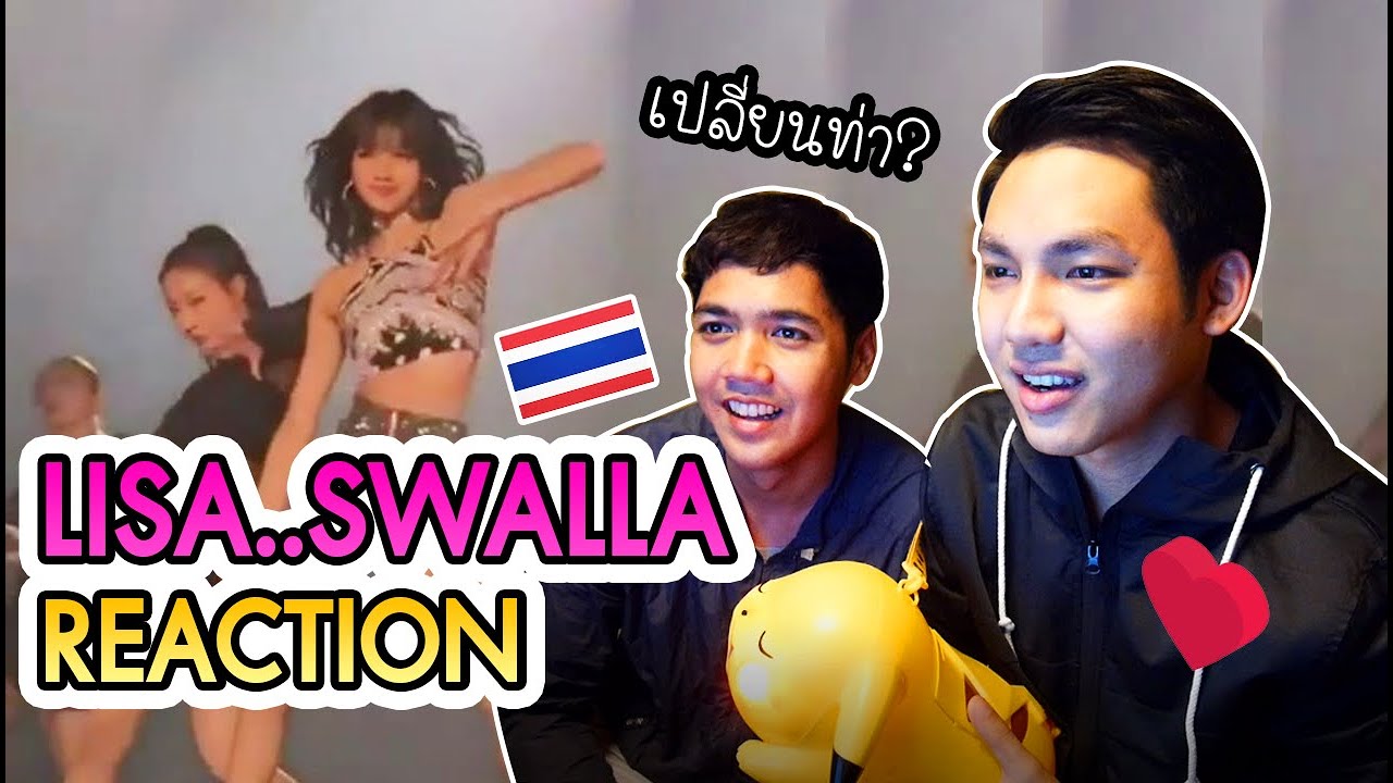 #พาเข้าด้อม LISA BLACKPINK SWALLA REACTION! Bangkok Encore concert 2019 from Thailand
