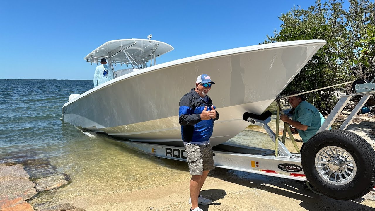 Contender 39 ST Cloud 9 Delivery day going home #contender #contenderboats
