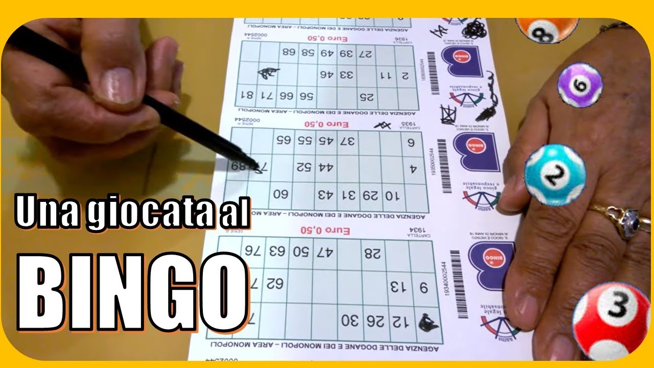 Una giocata al Bingo - Tombola - Vido dimostrazione di come si gioca nelle sale Bingo!