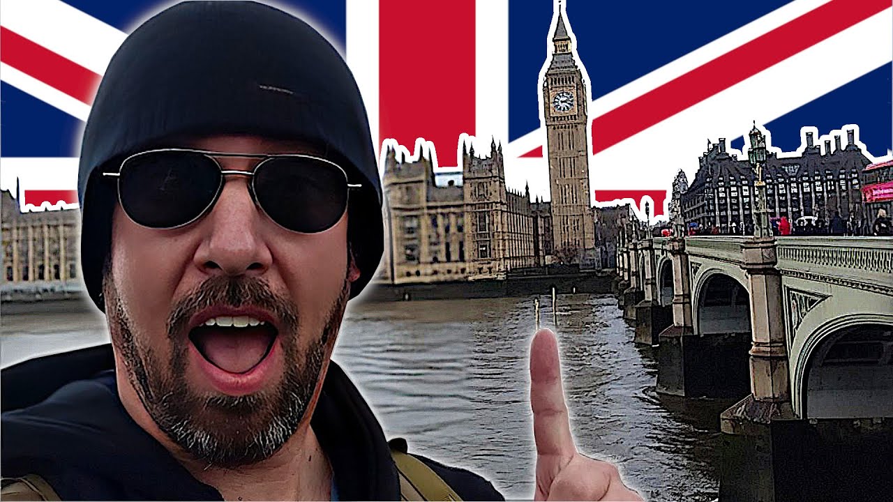 American's First Time In London And He CANNOT Pronounce 