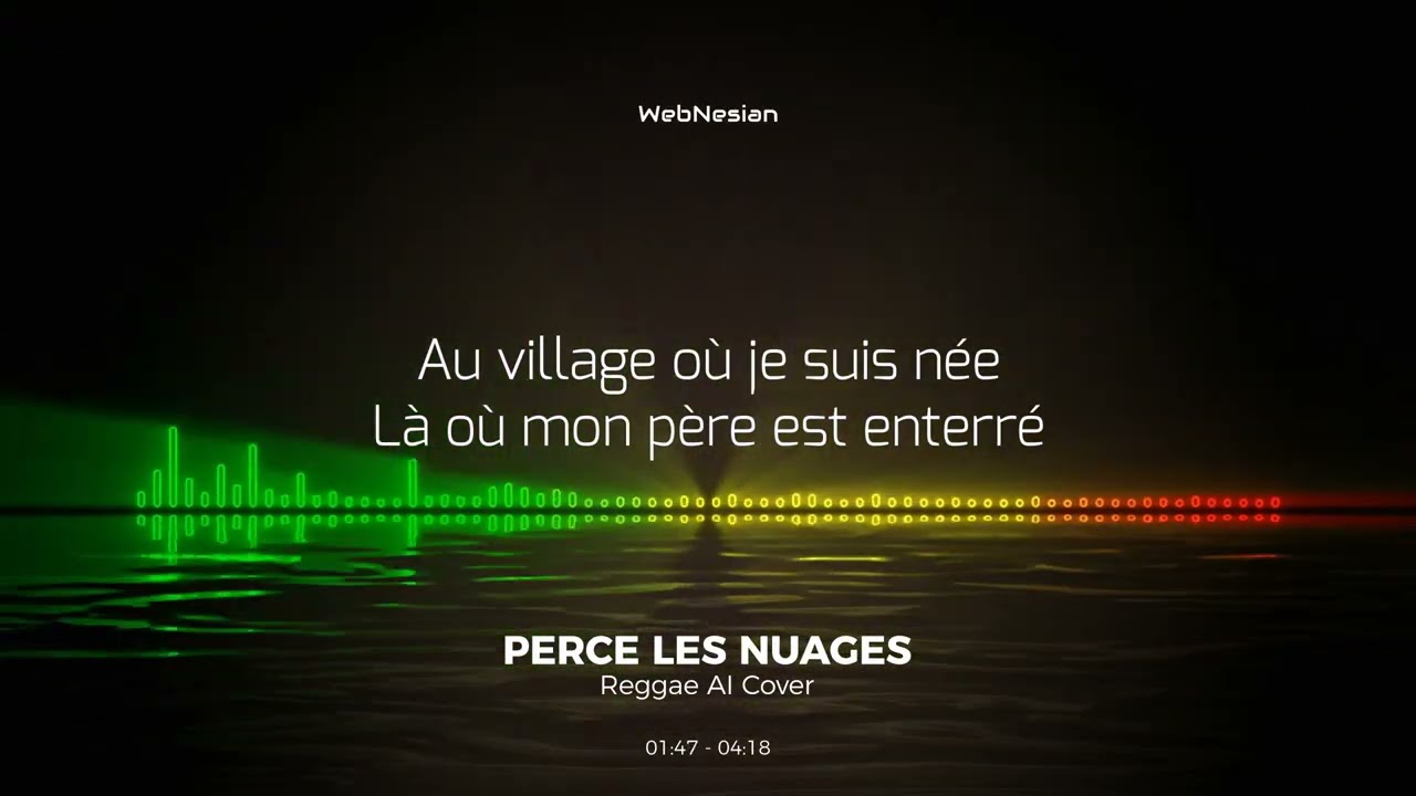 🌤️ Perce les nuages – Reggae AI Cover 🌴