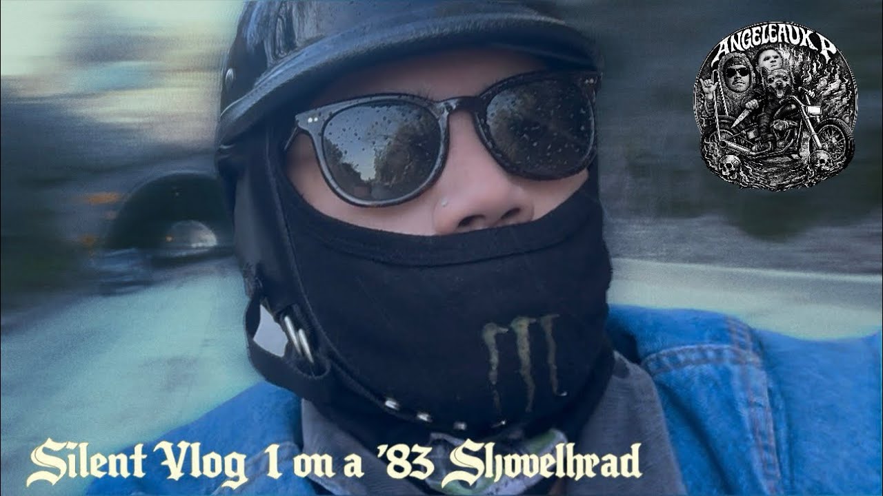 Silent Vlog 1 on a ‘83 Shovelhead