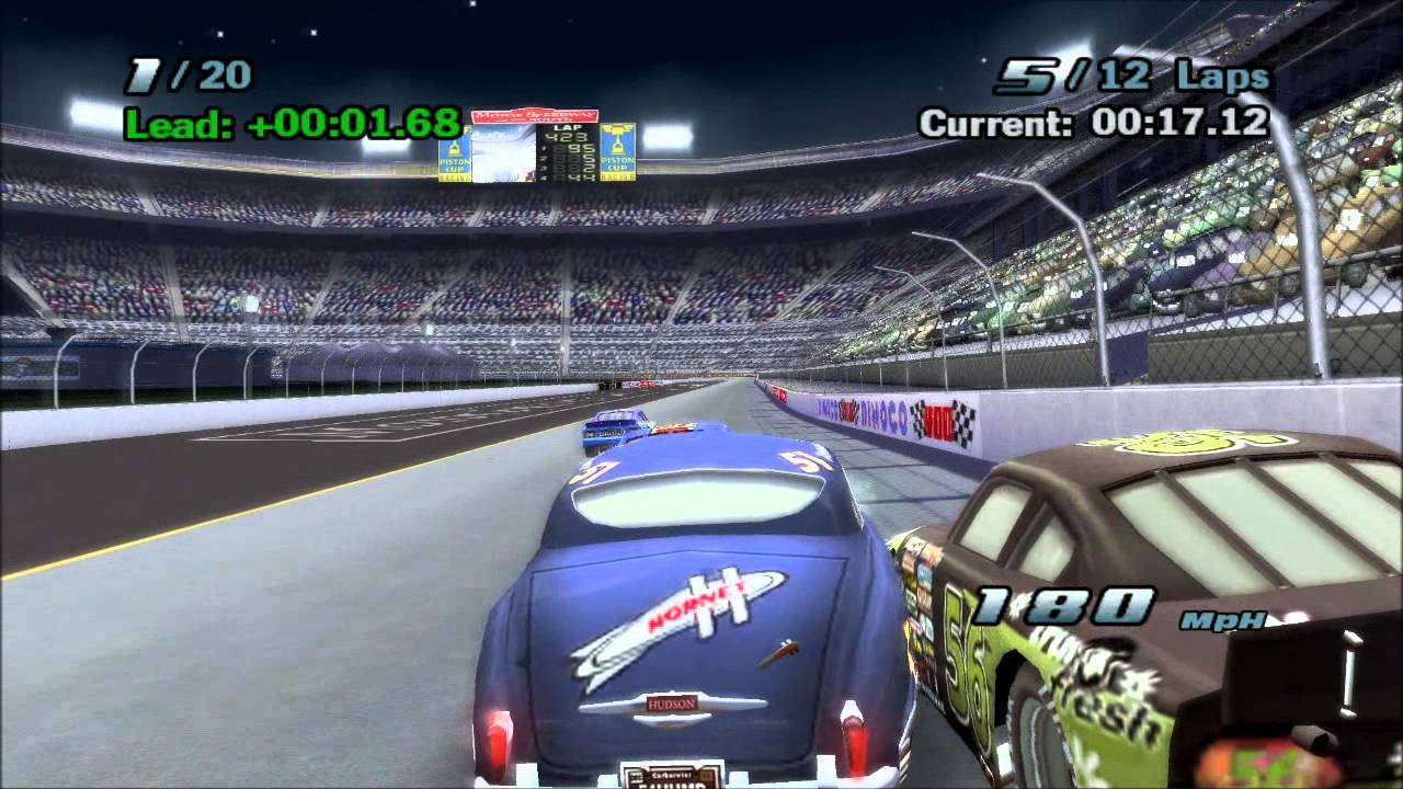 Cars The Game Motor Speedway with Doc Hudson