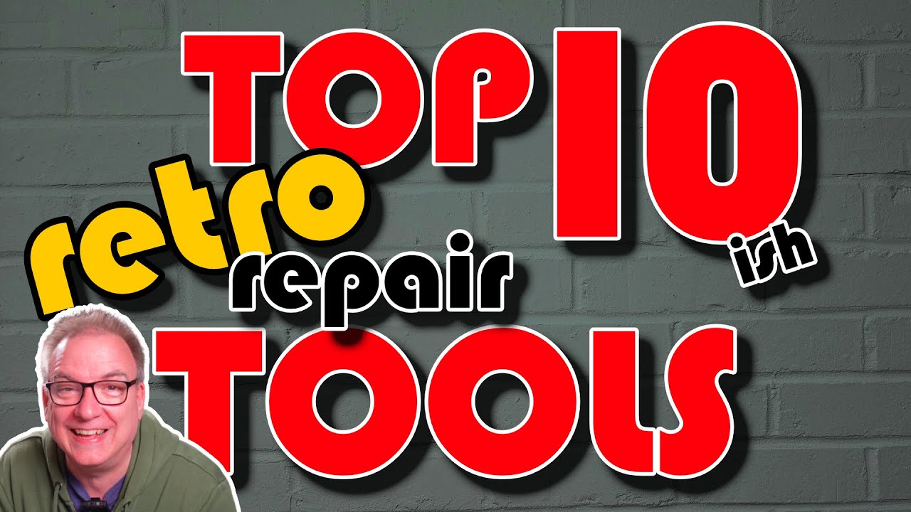 My Top 10 Tools for Fixing and Restoring Retro Devices and Gadgets