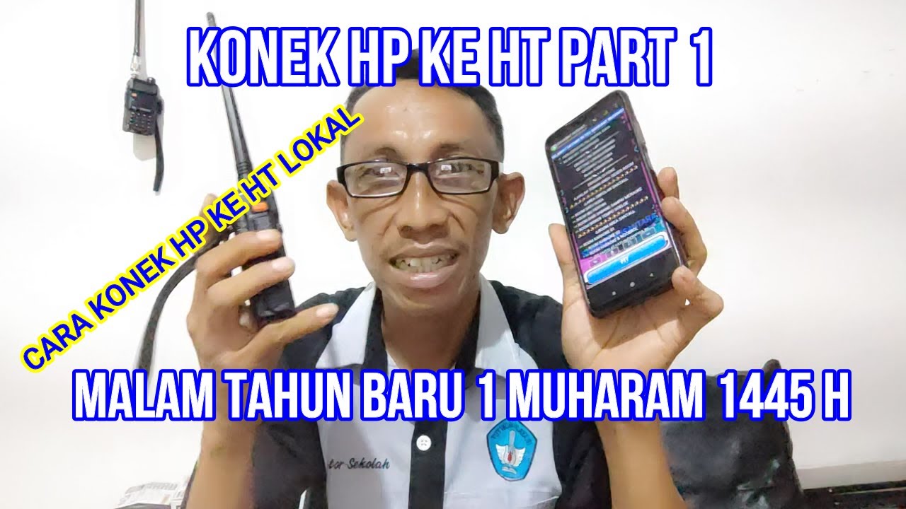 CARA KONEK HP KE HT LOKAL MENGGUNAKAN INTERFACE