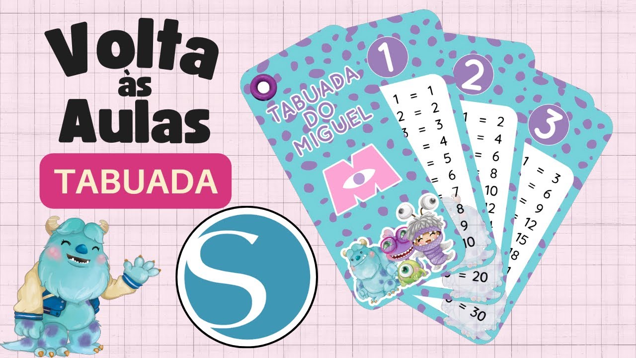 Como fazer Tabuada Escolar no Silhouette Studio
