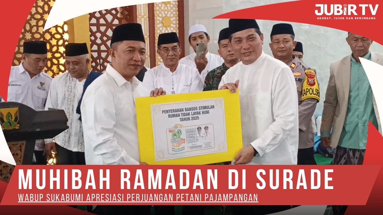Muhibah Ramadan di Surade, Wabup Sukabumi Apresiasi Perjuangan Petani Pajampangan