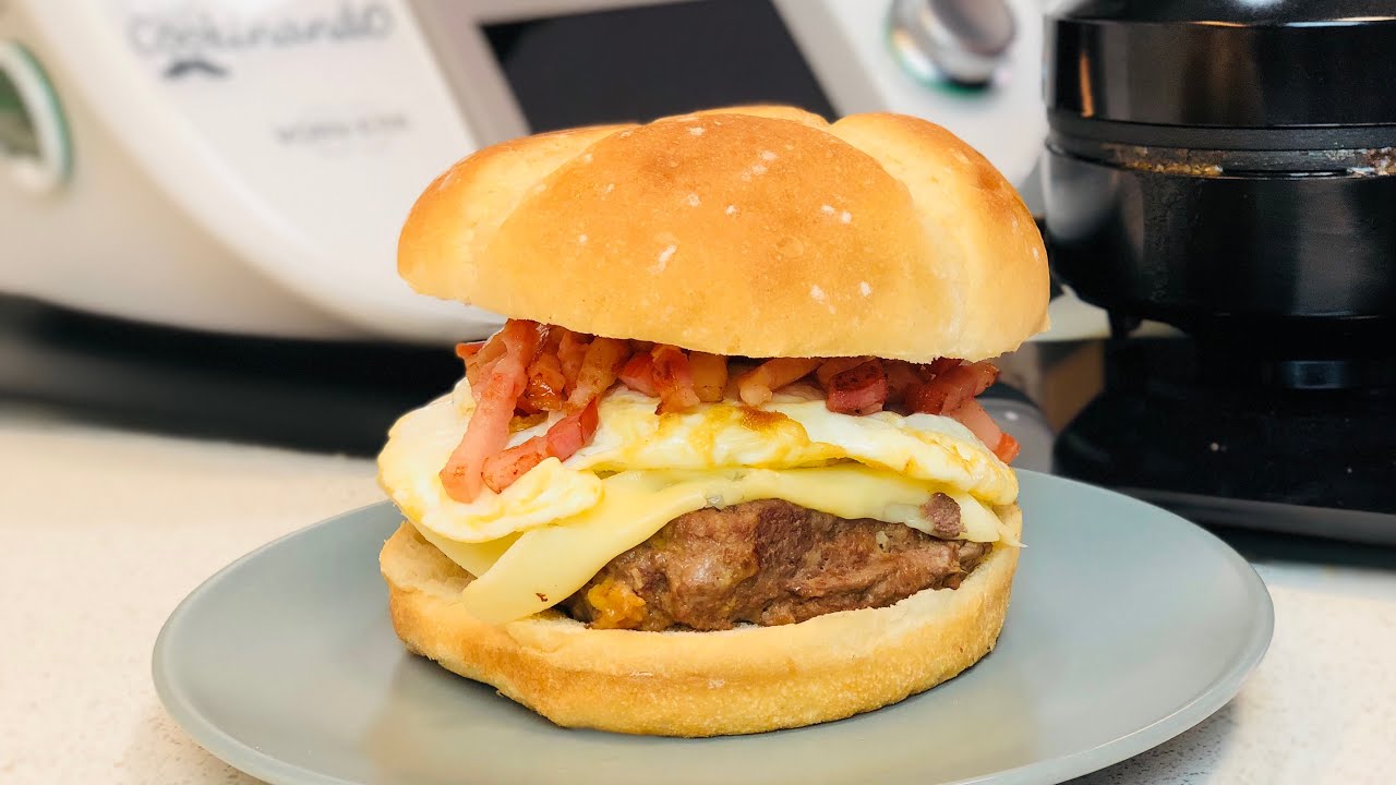 HAMBURGUESAS CASERAS con THERMOMIX