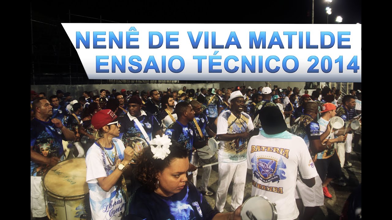 Nenê de Vila Matilde - Bateria de Bamba Ensaio Técnico 24/01/2014