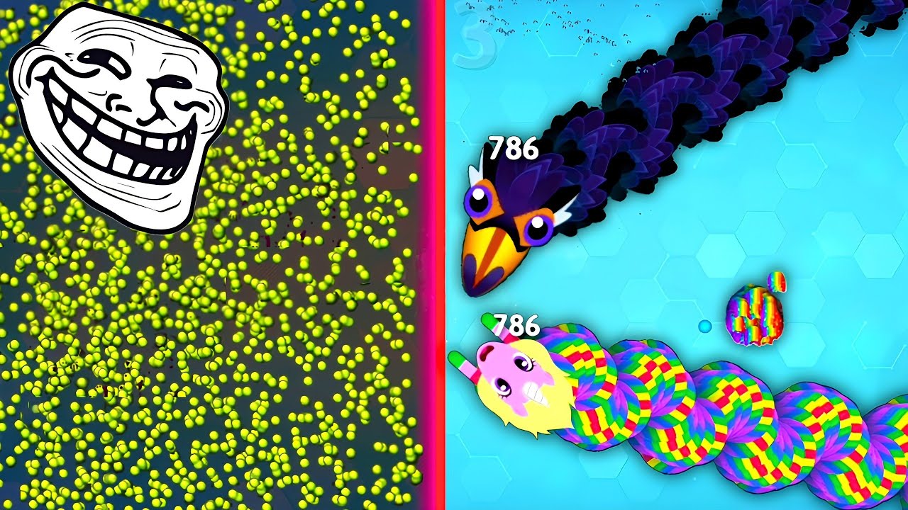 SNAKE IO🐍TOCO SNAKE IO🐍 vS 💀 MONSTER RAINBOWCORN🌈 EPIC SNAKE.IO🐍 BEST/FUNNY GAMEPLAY! New Snake Game