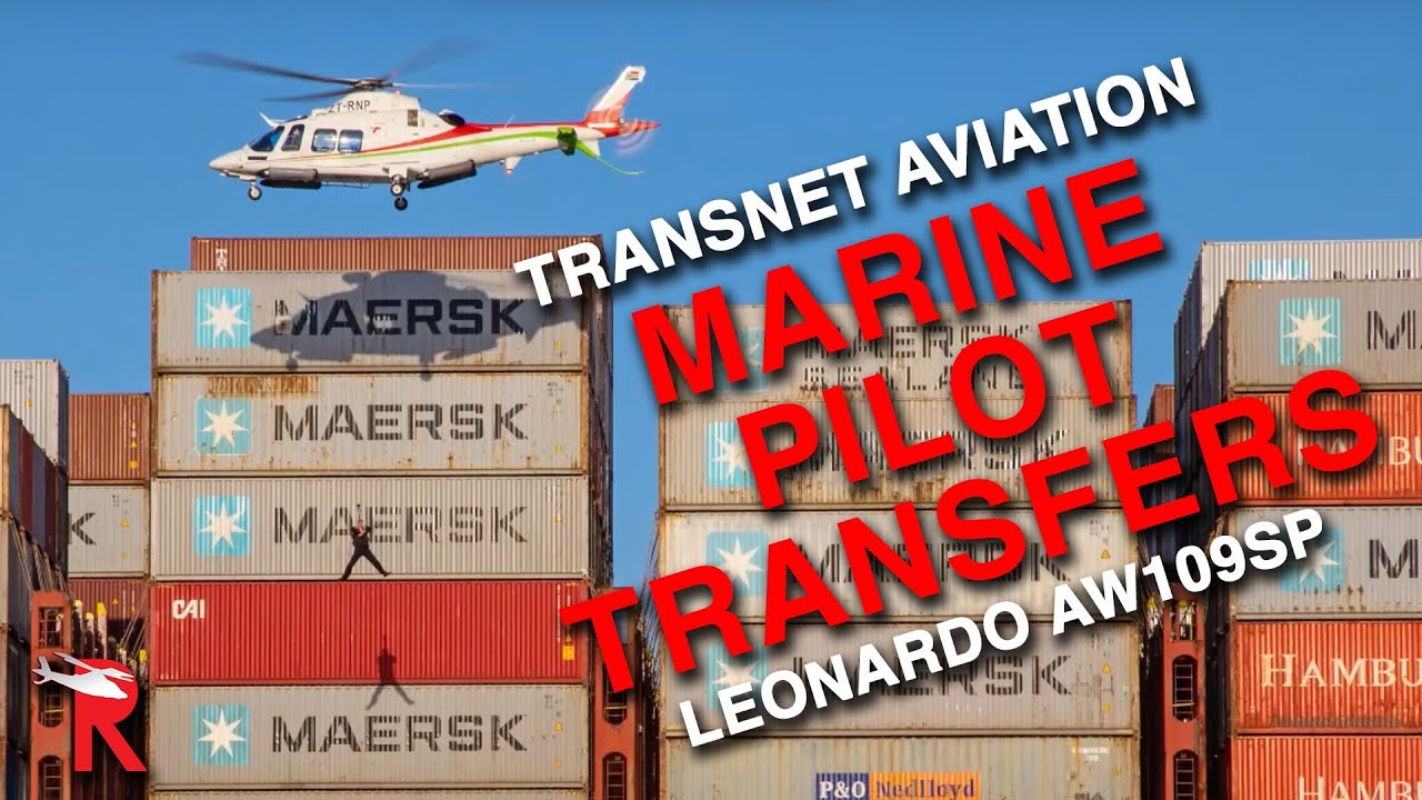 Transnet Aviation Marine Pilot Transfers | Helicopter Leonardo AW109SP