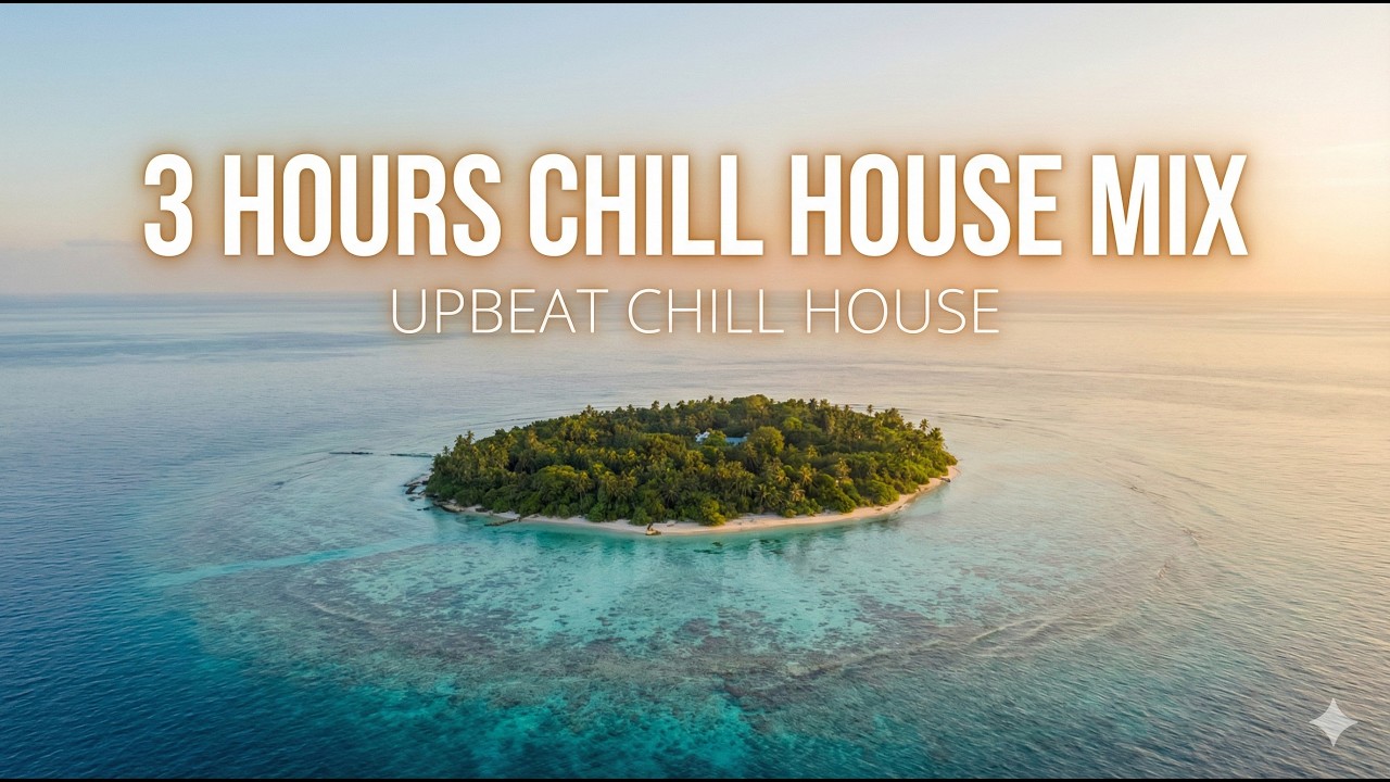 3+ Hours Chill House Mix 4K – No Ads, Relax, Focus & Let the Day Flow