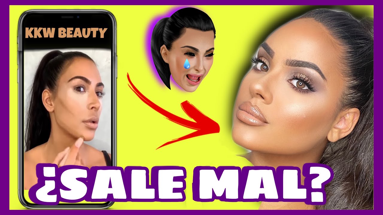 LE COPIÉ EL MAQUILLAJE A KIM KARDASHIAN 😰😱 *¿Sale mal?* |El Mundo de la Chata|