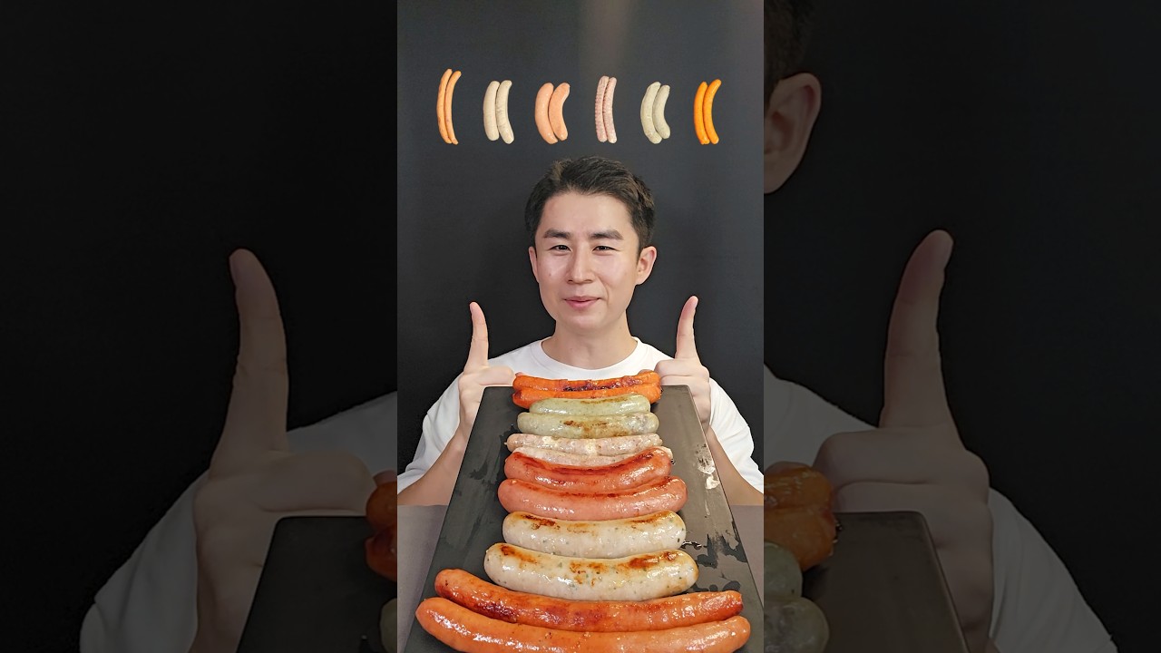 육즙팡팡 맛있는 6가지 소세지 먹방⭐ 과연 1등은?