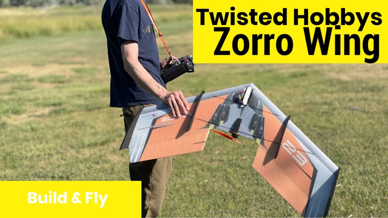 Twisted Hobbies Zorro Wing - Build + Fly!