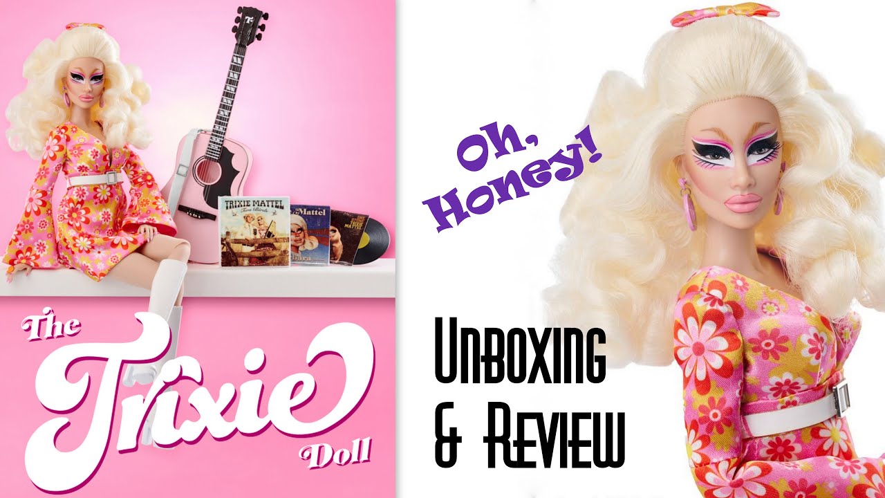 🌸 TRIXIE DOLL RUPAUL'S DRAG RACE INTEGRITY TOYS 👑 EDMOND'S COLLECTIBLE WORLD 🌎 UNBOXING & REVIEW
