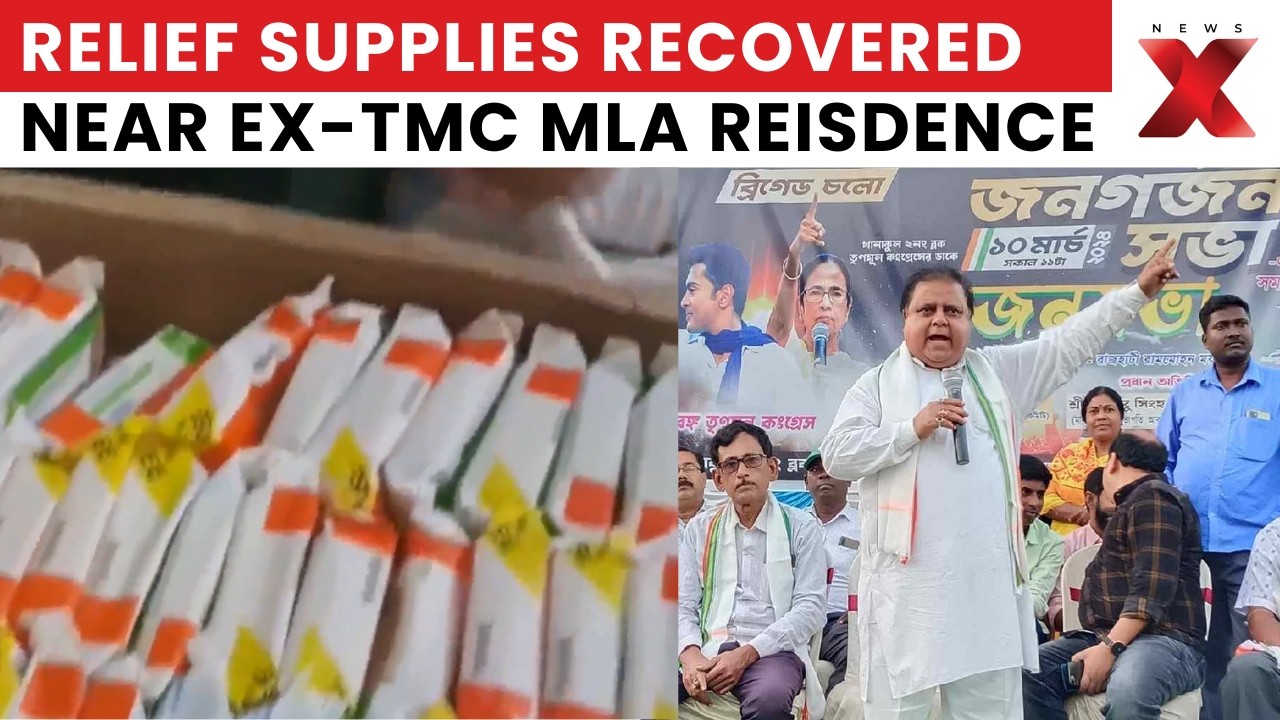 Massive Government Relief Material Seized Near Former TMC MLA&rsquo;s Residence College | NewsX