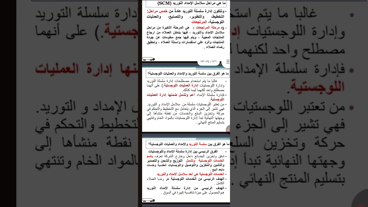 م2 سلاسل الإمداد والتوريد اللوجستية