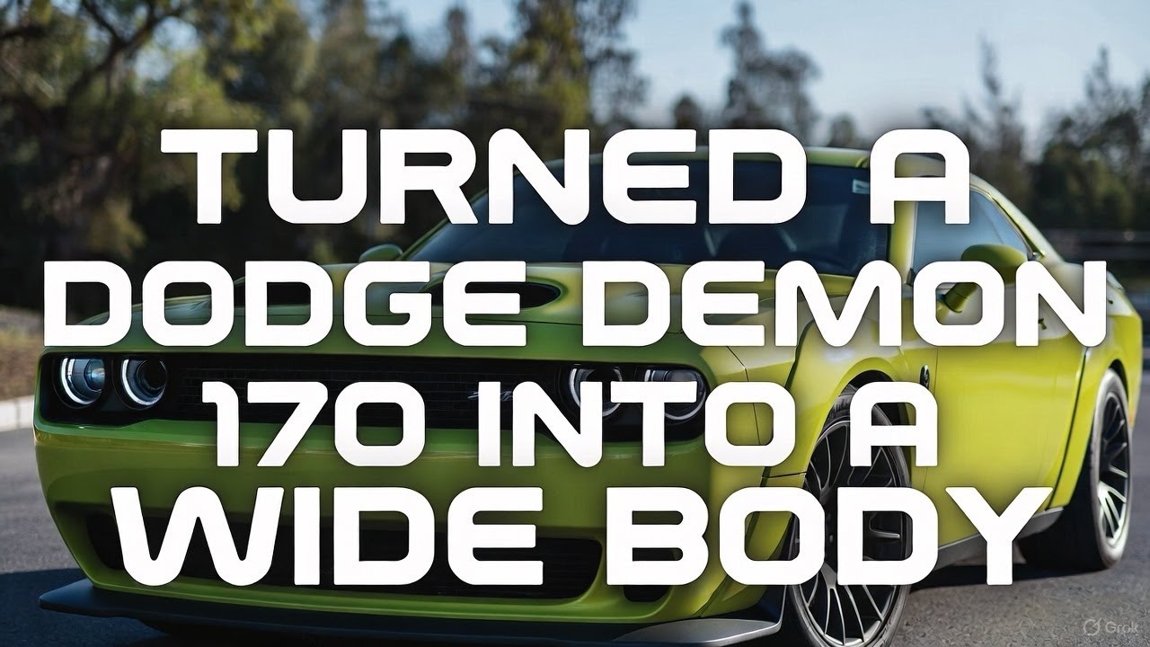 Dodge Challenger Demon 170 2023 года — модифицирован для повседневной езды!