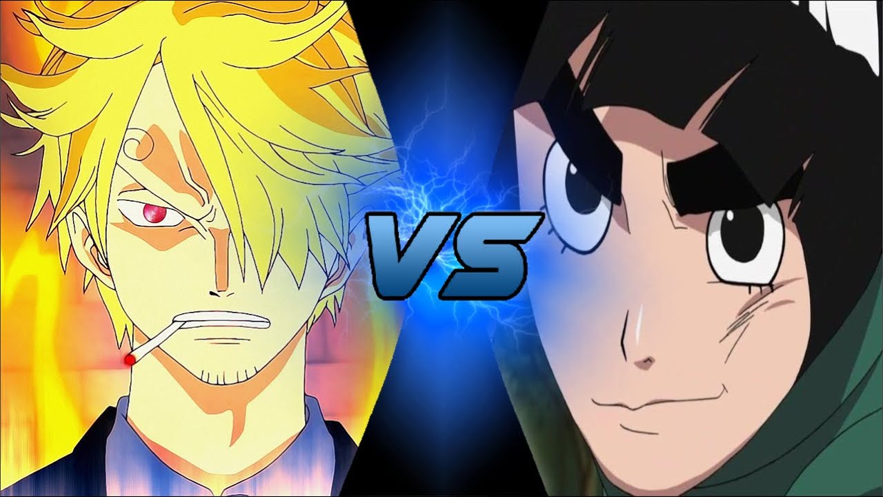 Ultimate Combat: Sanji VS Rock Lee (One Piece VS Naruto)