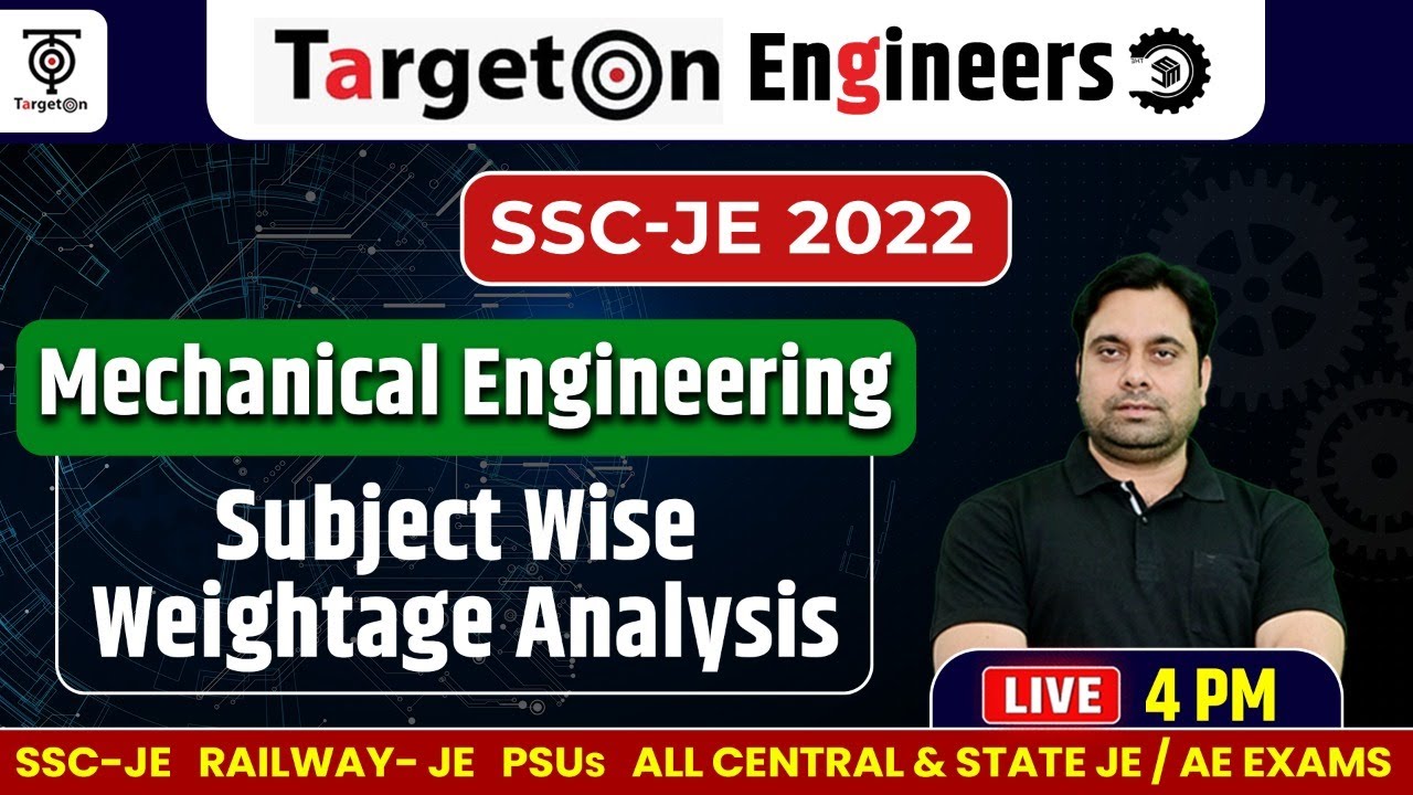 Mechanical Engineering || Subject wise weightage analysis || TargetOn