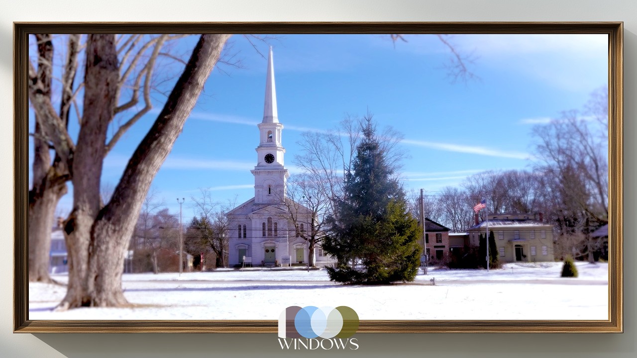 New England Classical Christmas Music  Real Instrumental Holiday background ambience for work & play