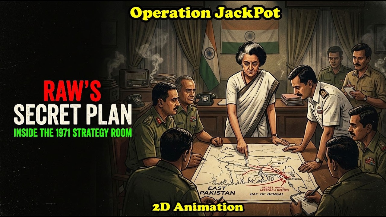 Operation Jackpot RAW aur Indian Navy ka Secret Mission jisne 1971 War ka Rukh Badal Diya | #raw