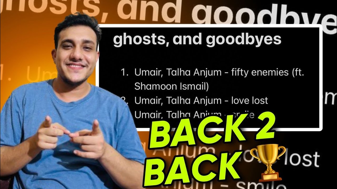 || TALHA ANJUM || GHOST AND GOODBYES || REACT ||