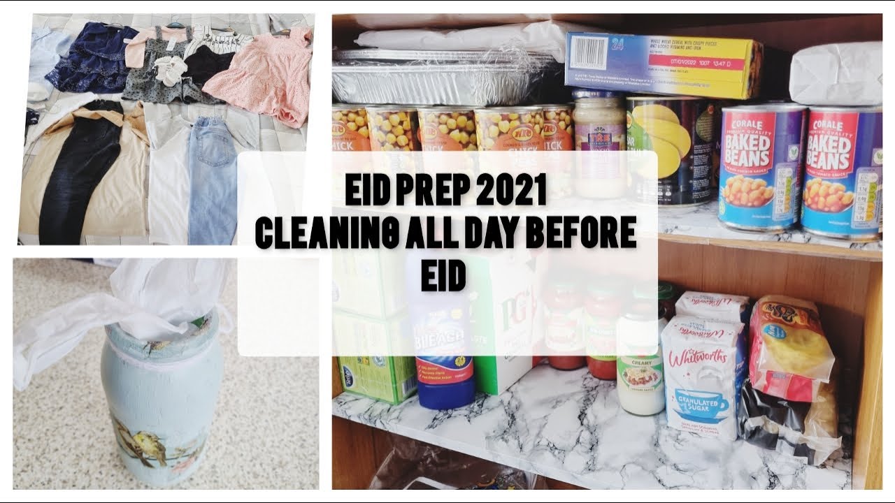CLEANING MOTIVATION|CLEAN WITH ME|ALL DAY CLEANING BEFORE EID|EID Prep