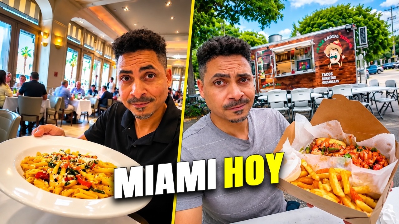 💸 Dos Formas De Comer En Miami… Y Las Dos Duelen