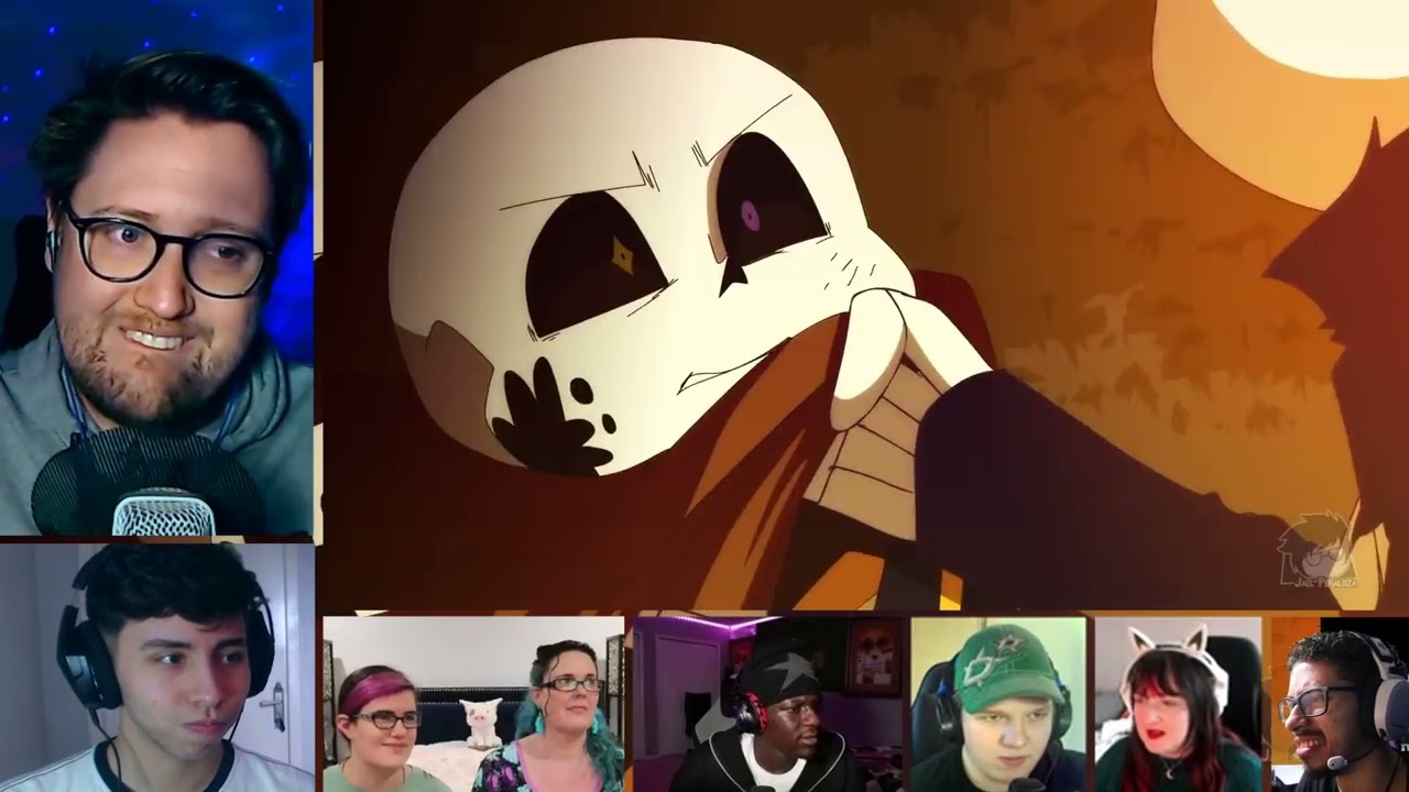 UNDERVERSE 0.7 Part 2 [By Jakei] [REACTION MASH-UP]#2121