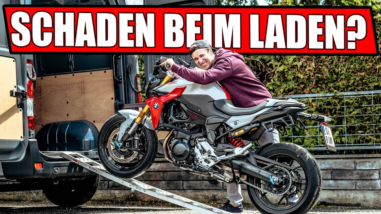 MOTORRAD VERLADEN RICHTIG! GELD SPAREN!