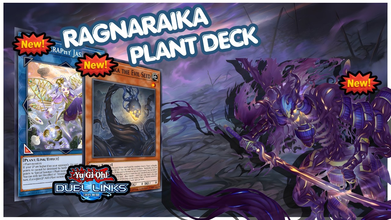 INSANE NEW RAGNARAIKA DECK! BEST PLANT COMBO DECK IN DUEL LINKS