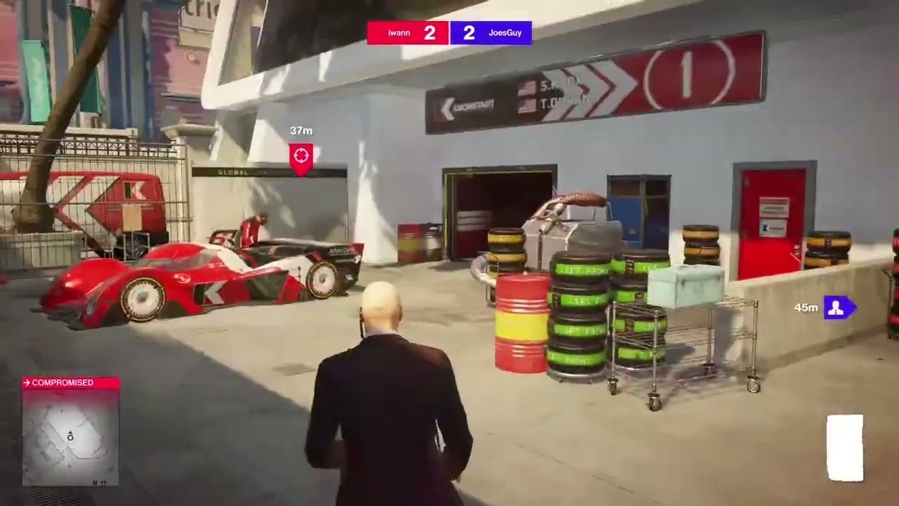 OPPONENT ENABLED MODS? 🕹️ HITMAN 2 » GHOST MODE « MIAMI