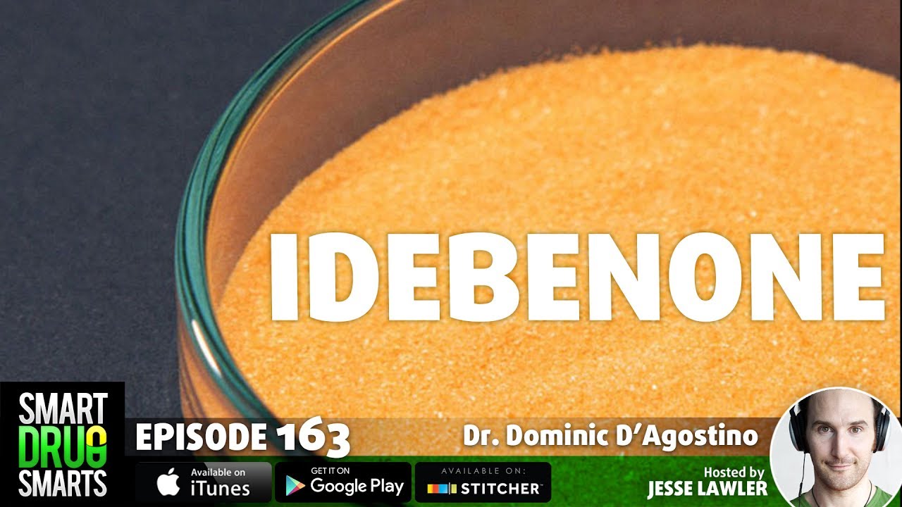 Episode 163 - Idebenone, CoQ10 and Dr. Dominic D'Agostino