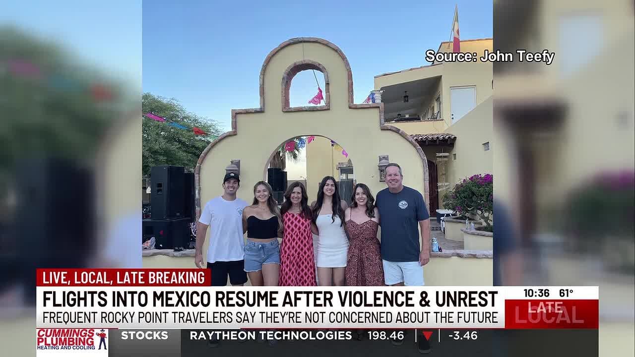Frequent Rocky Point travelers say they’re not too worried about violence in Mexico
