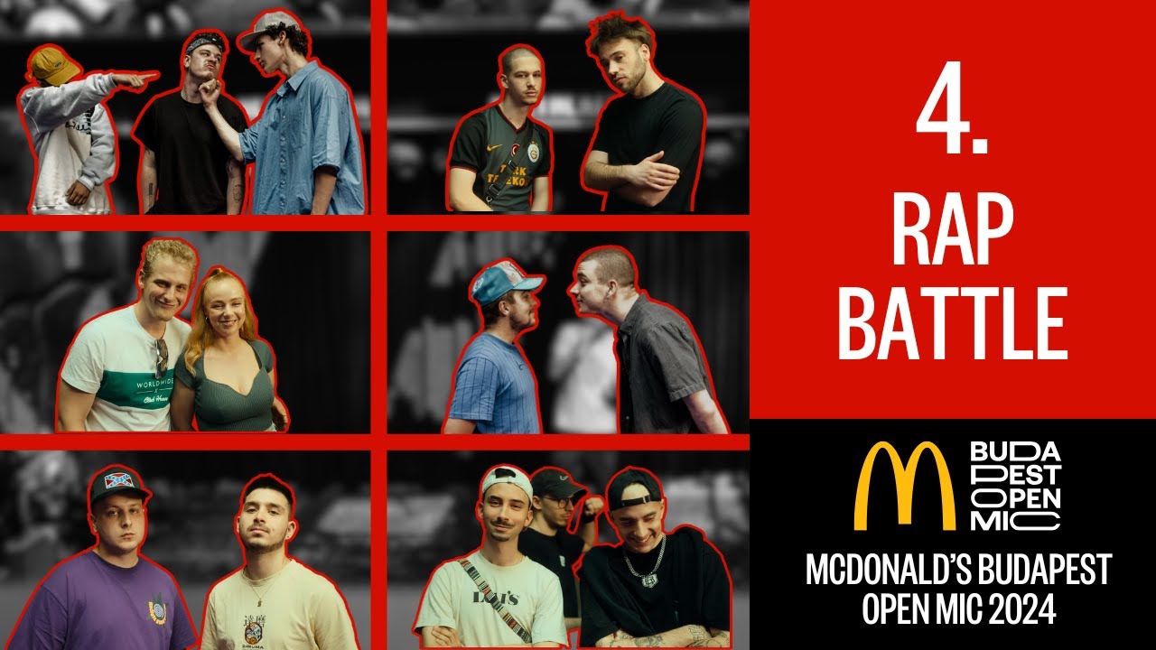 4. EPIZÓD - RAP BATTLE // McDonald's Budapest Open Mic 2024