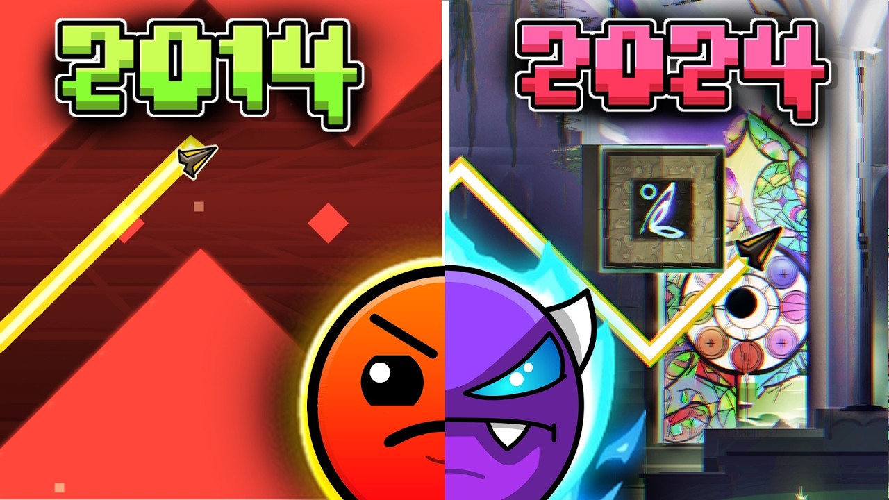 Geometry Dash BEST Levels From 2013 - 2024