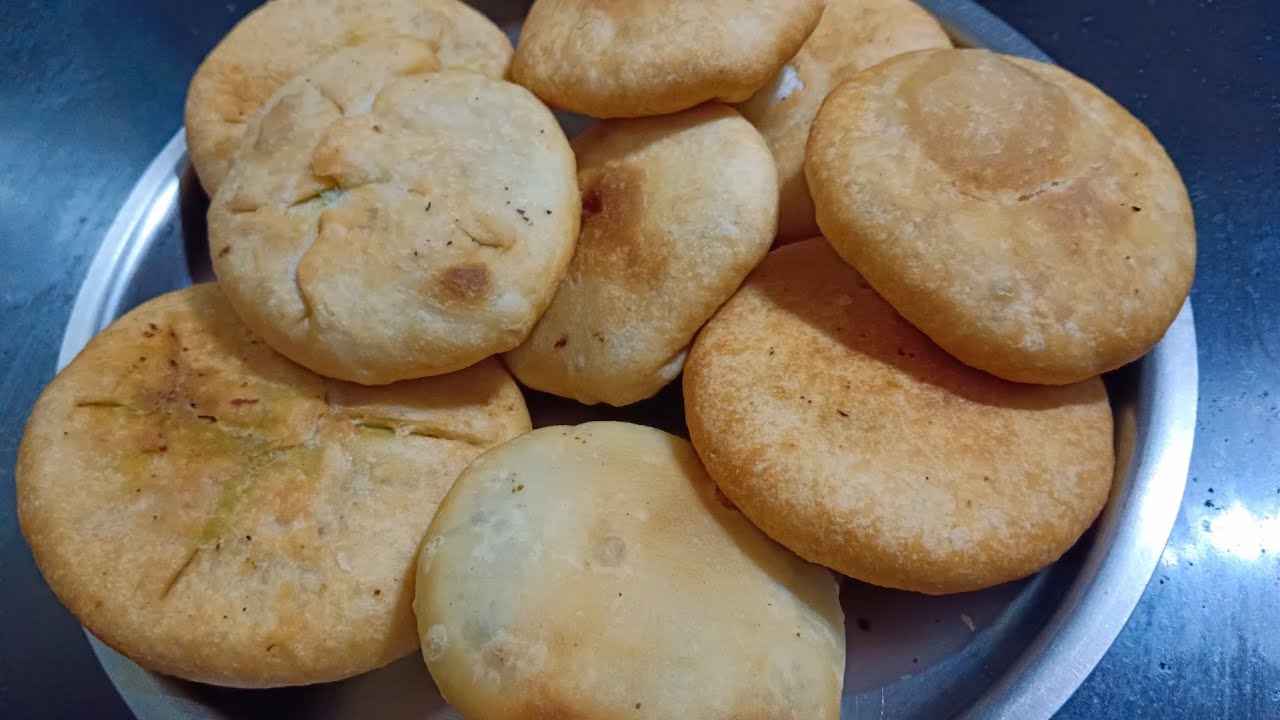 हरे मटर की कचौरी टेस्टी और कुरकुरी🤤👌👍😋